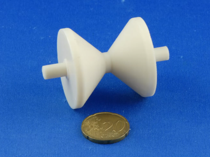 Pièces imprimées en 3D avec le filament PC-ABS V0 de 3NTR